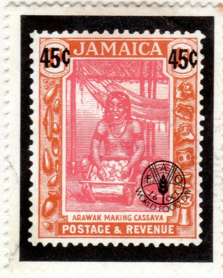 Jamaica Scott 484//526 Used on 2 Album Pages Issued 1980-1982 - Fresh Stock Dated December 2025