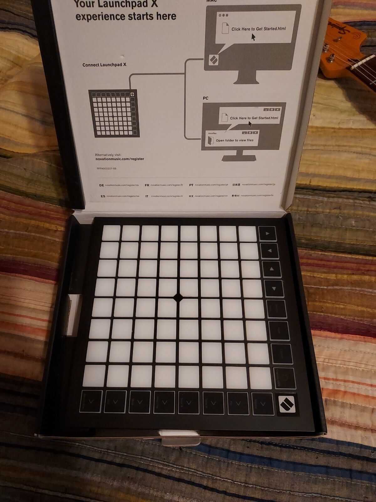 Novation NOVLPD12 Launchpad X Grid 64 Pad Controller for Ableton Live - Fresh Stock Dated February 2026