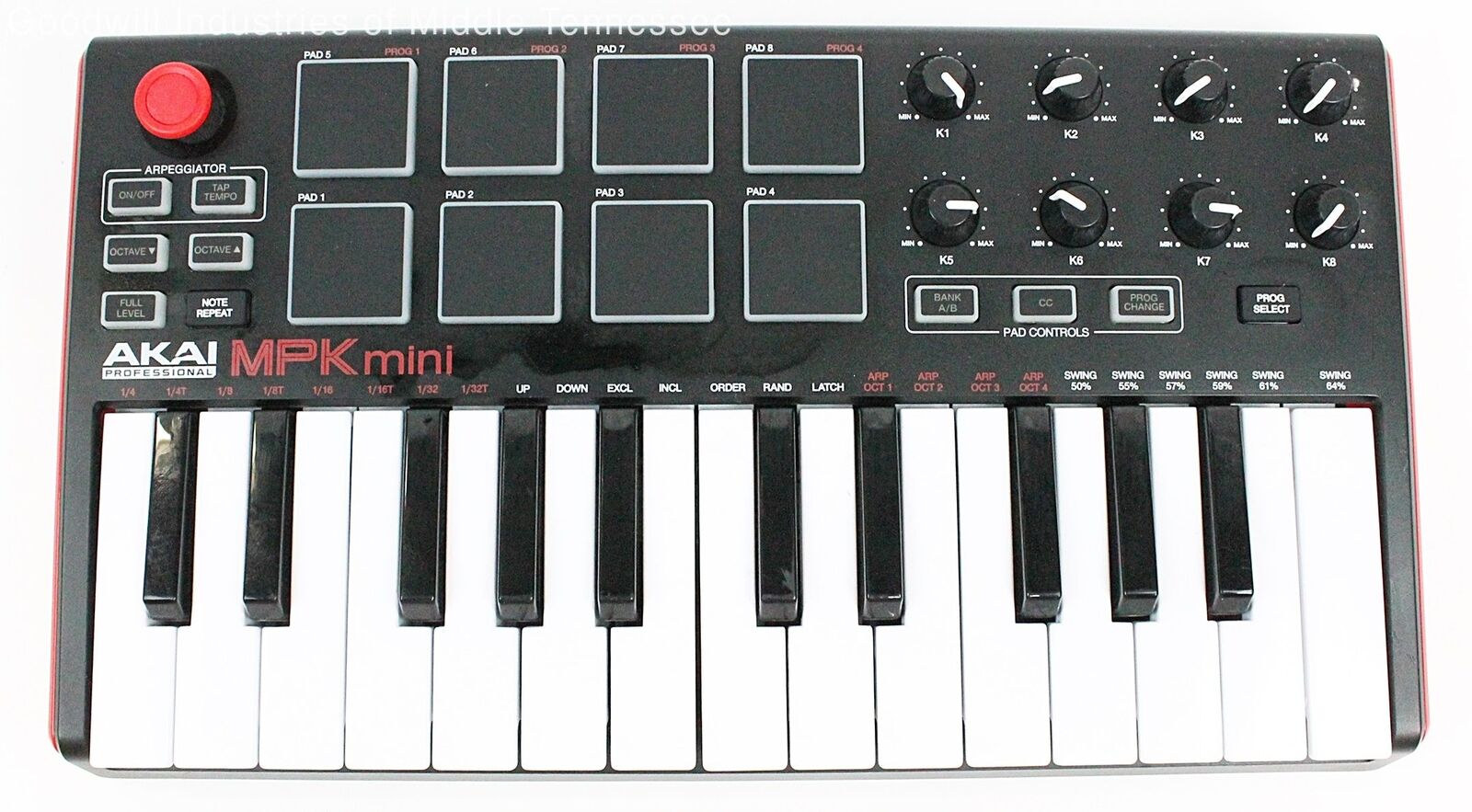 Akai Professional MPK Mini USB 25-Key MIDI Keyboard - Tested & Functional - Fresh Stock Dated February 2026