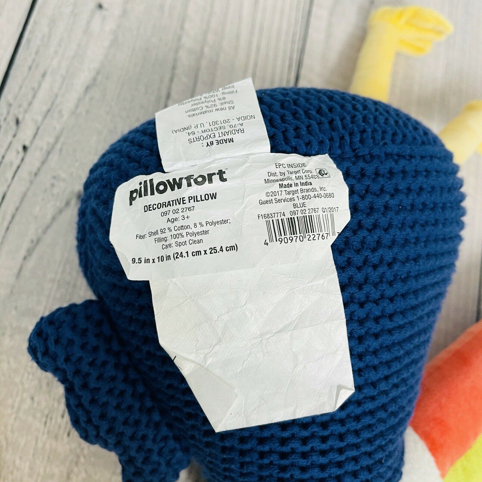 Pillowfort Decorative Pillow Sitting TOUCAN Bird SHELF SITTER Stuffed Plush - Fresh Stock Dated December 2025