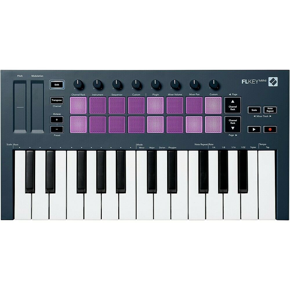 Novation FLkey Mini 25-Key MIDI Keyboard for FL Studio - Fresh Stock Dated February 2026
