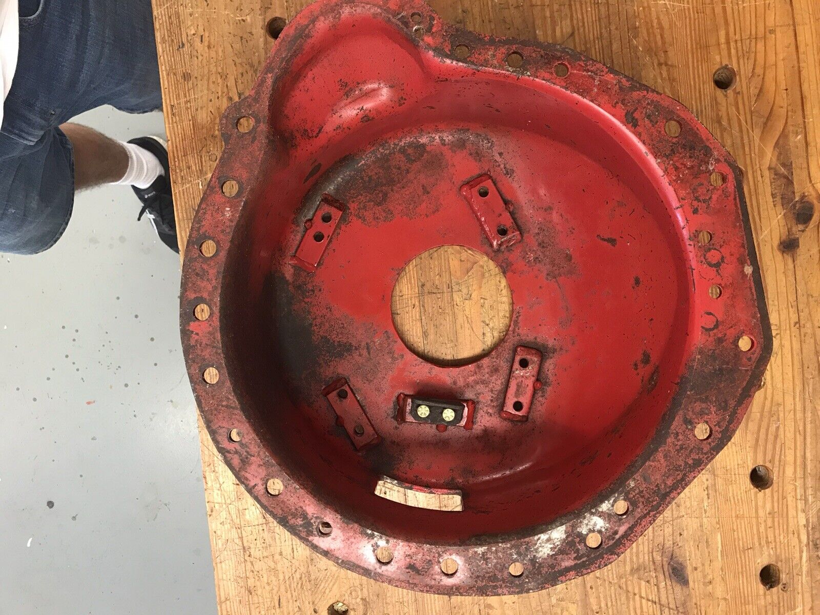 Lakewood 1965-1978 Ford 289 302 351 Scattershield Bellhousing With Plate - Fresh Stock Dated February 2026