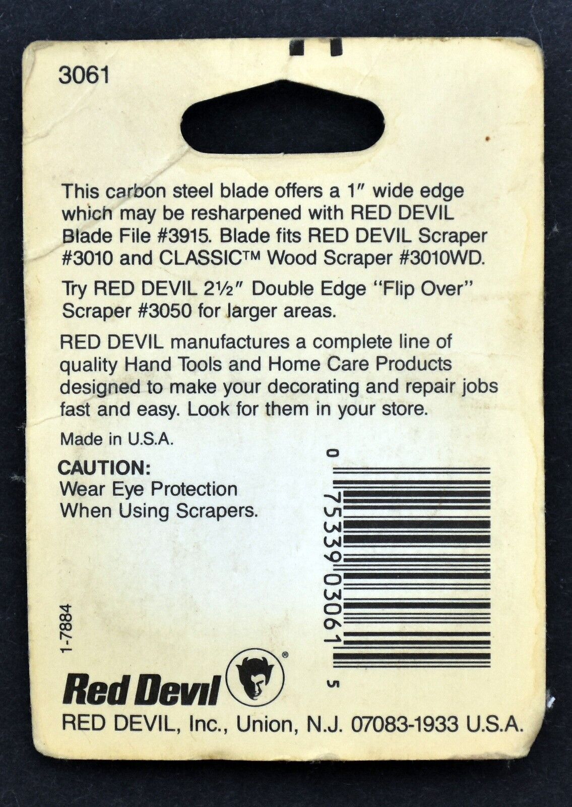 Red Devil 3061 Paint Scraper Blades 1