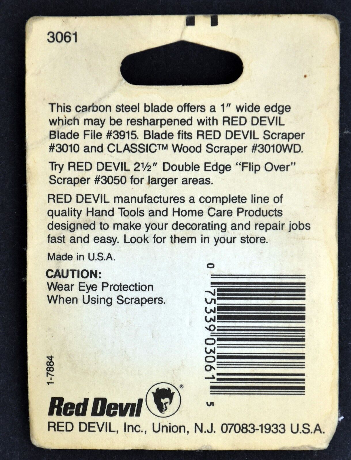 Red Devil 3061 Paint Scraper Blades 1