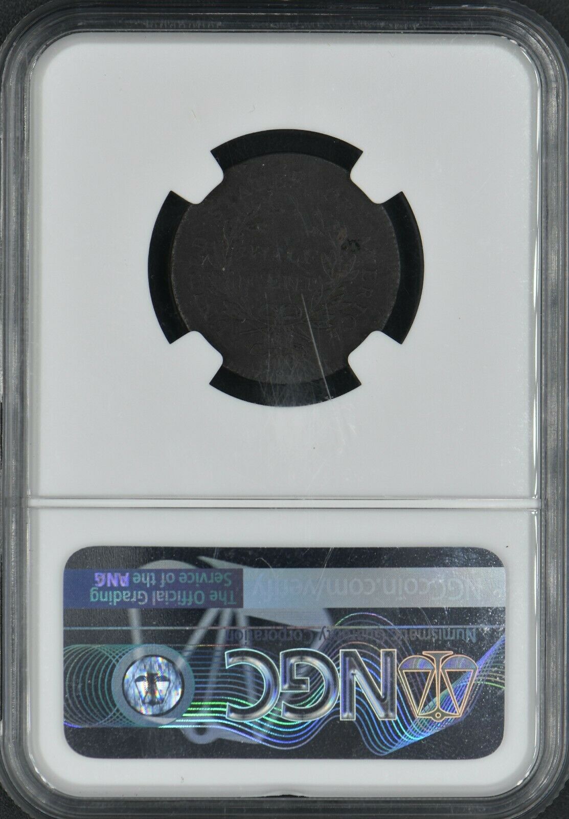 1795 Liberty Cap Half Cent No Pole Thin C-6a 1/2C NGC VG Details Corrosion - Fresh Stock Dated February 2026