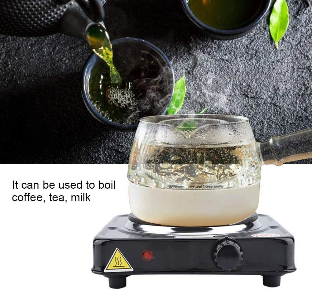 New 1000W Portable Single Electric Hot Plate Cooker Hotplate Stove Home Caravan - Fresh Stock Dated February 2026