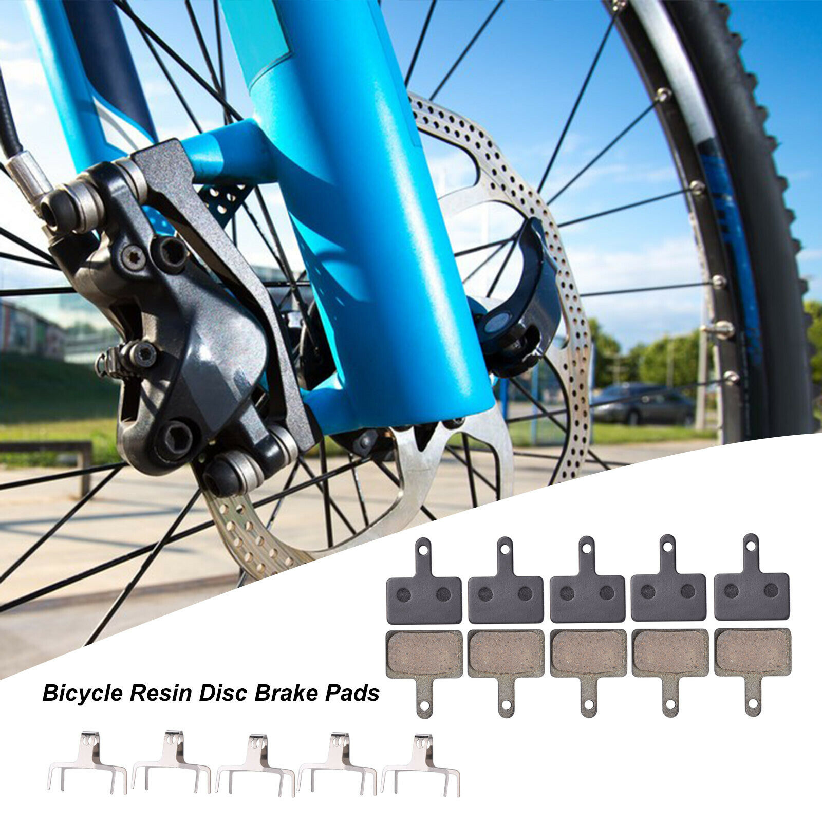 Bicycle Bike Disc Brake Pads Semi Metallic Resin for Shimano Adjust Tool USA - Fresh Stock Dated December 2025