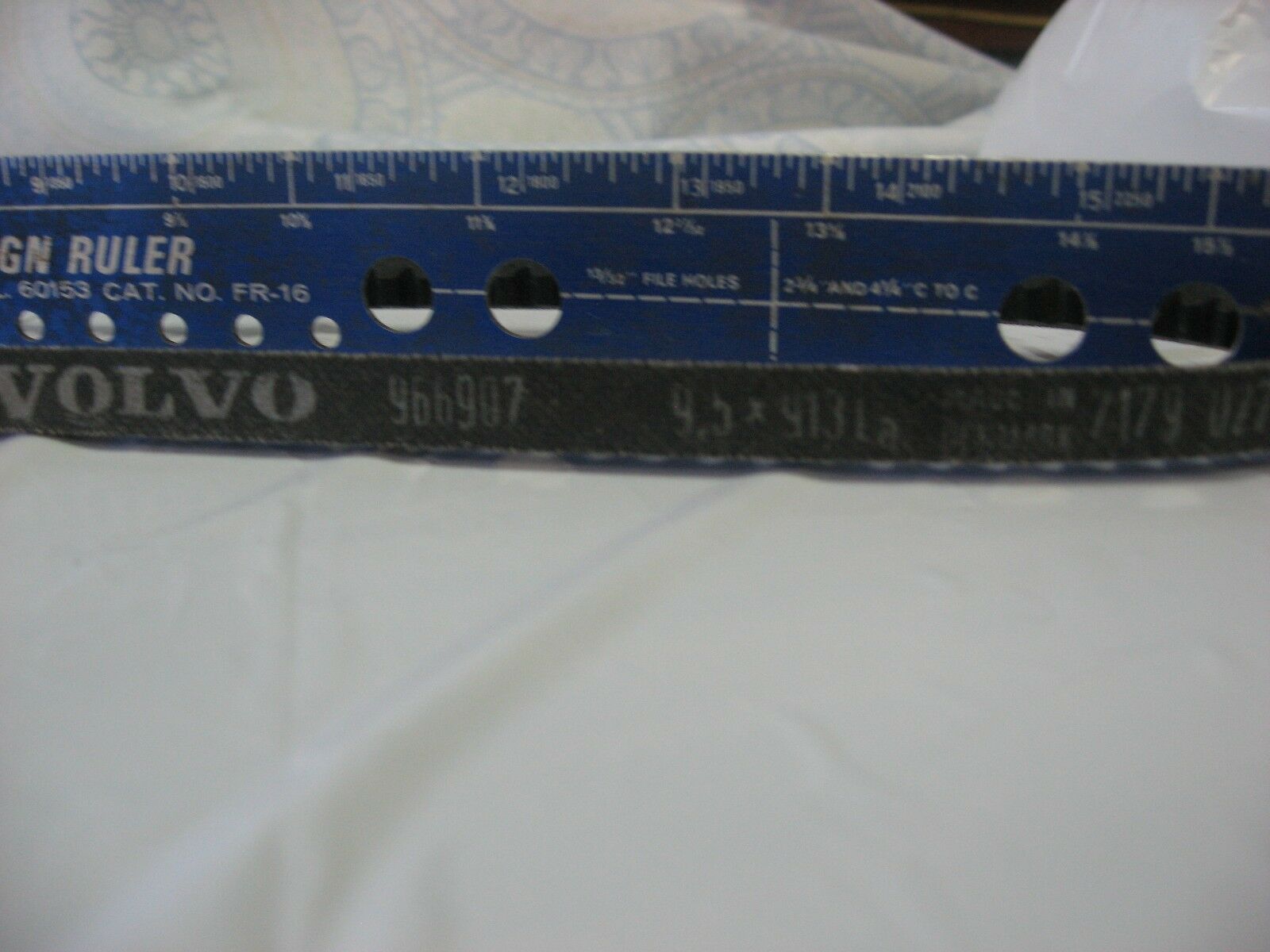 Volvo Penta V-Belt 966907 OEM Part Number - Fresh Stock Dated February 2026