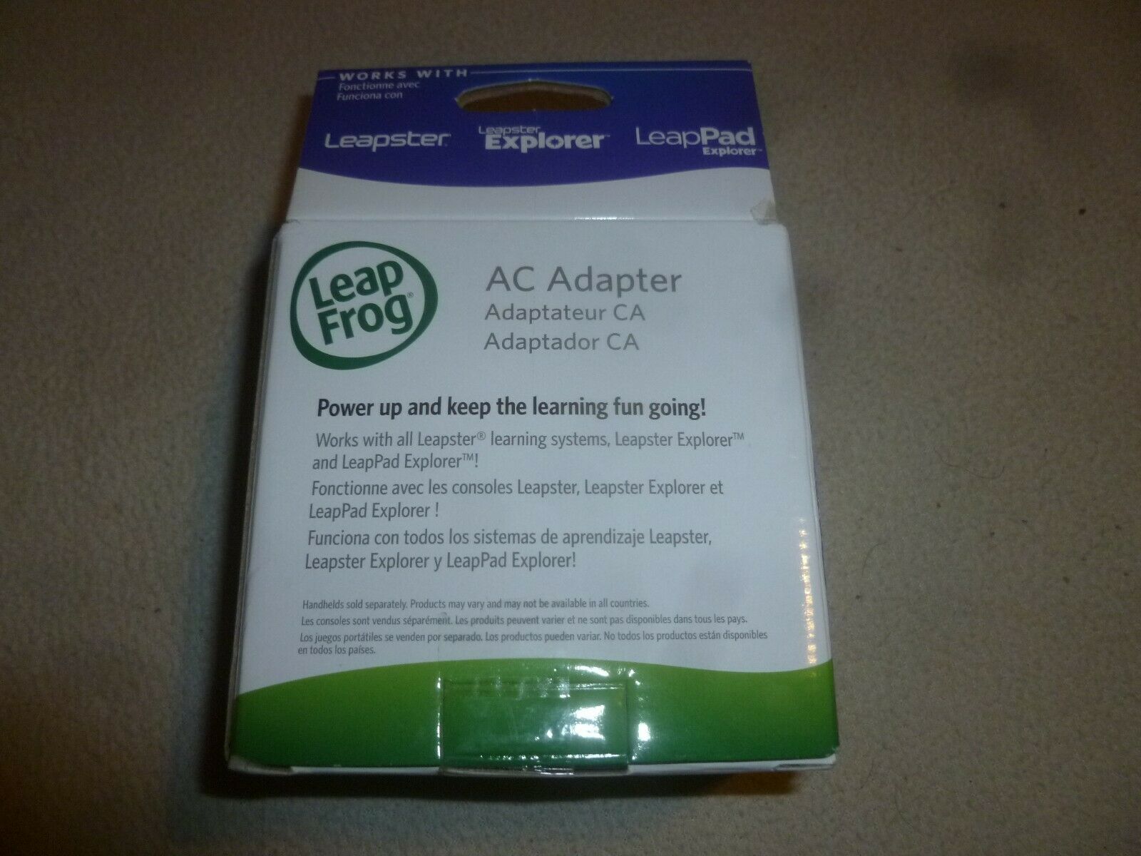 NEW IN BOX LEAP FROG AC ADAPTER LEAPSTER EXPLORER LEAPPAD NIB - Fresh Stock Dated February 2026