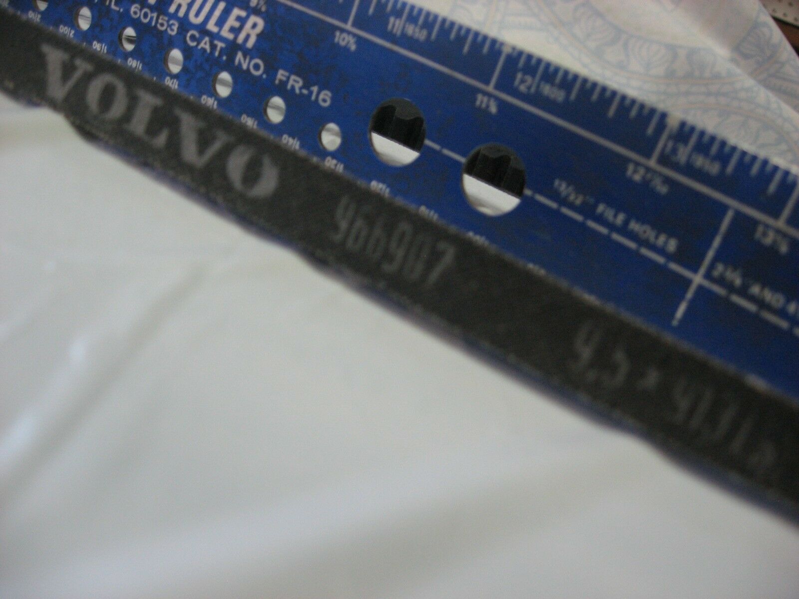 Volvo Penta V-Belt 966907 OEM Part Number - Fresh Stock Dated February 2026