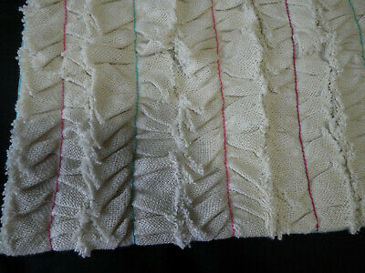 Pottery Barn Teen Decorative Pillow Cover Linen Blnd Burlap 12x12 Pink Green Zip - Fresh Stock Dated December 2025