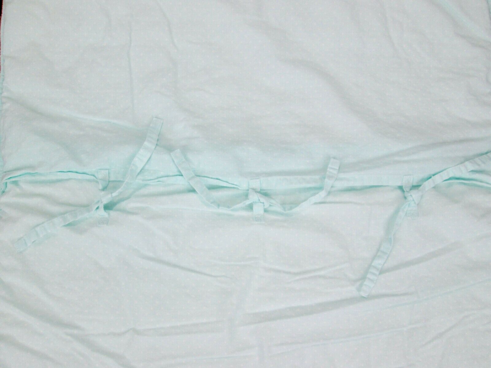 Pottery Barn Kids Euro Sham Lot 2 Turquoise Polka Dot Pink Ruffle Stripe Flower - Fresh Stock Dated December 2025