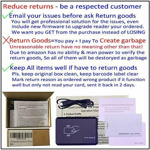 RFID Reader 125KHz Reader Reads Both 1326 Family Proximity Cards & EM4100 ID... - Fresh Stock Dated February 2026