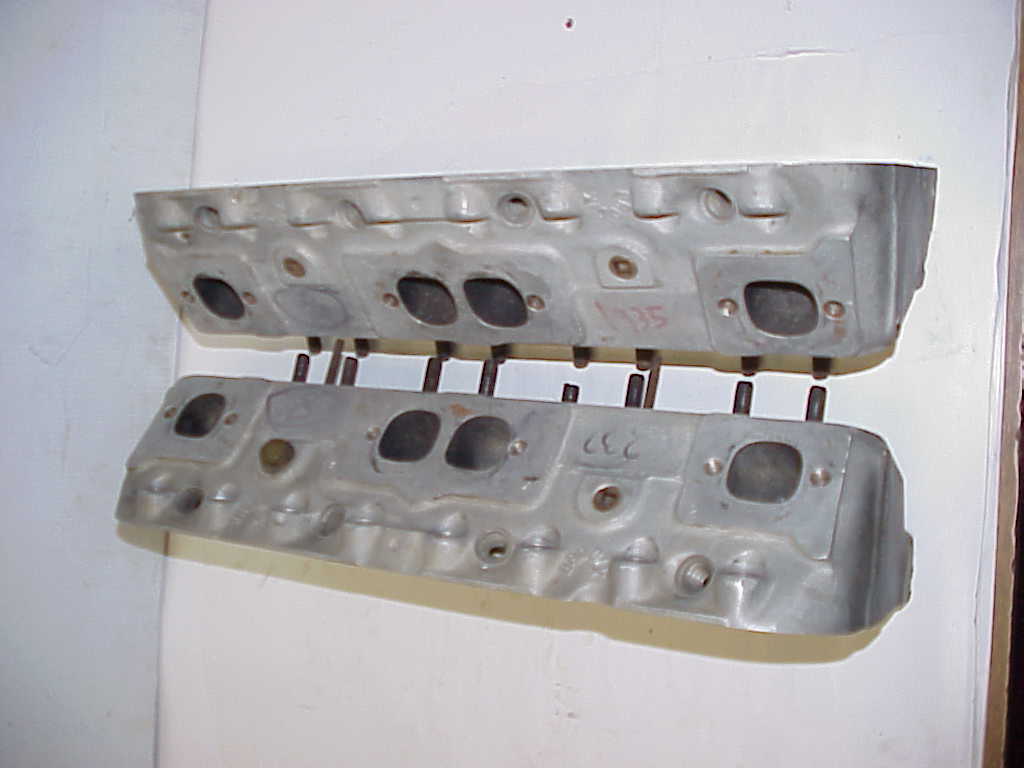 2 Brodix -08 BARE 23° Aluminum Heads SB Chevy UMP WIssota NHRA Mudbog - Fresh Stock Dated February 2026