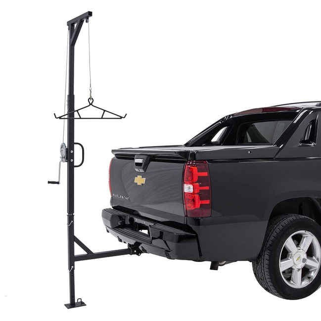 Kill Shot 500 lb. Capacity Deluxe Hitch-Mounted Deer Hoist with Swivel & Gambrel - Fresh Stock Dated December 2025