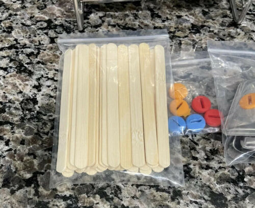 Stainless Steel Popsicle Molds BPA Free/Eco Friendly Rust Free Popsicle Set Of 6 - Fresh Stock Dated February 2026