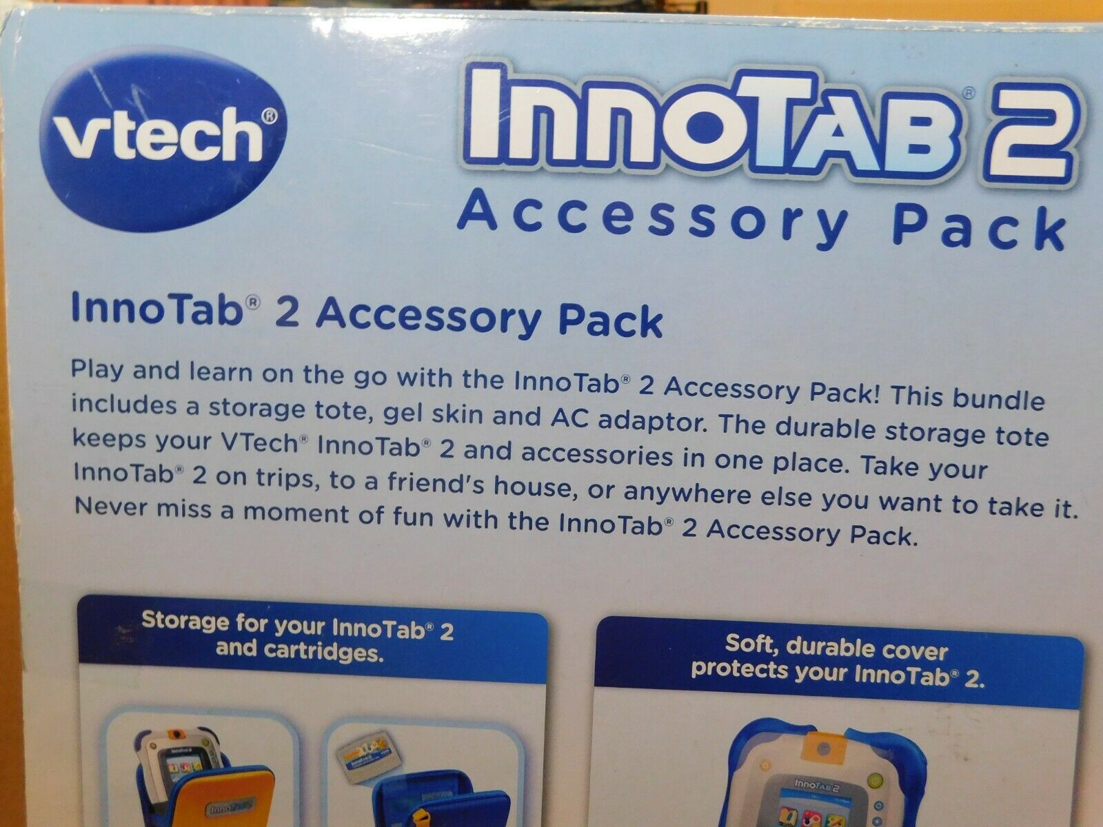 LRN~V-Tech InnoTab 2 Accessory Pack For Ages 3-9 Years w/AC Adapter NEW - Fresh Stock Dated February 2026