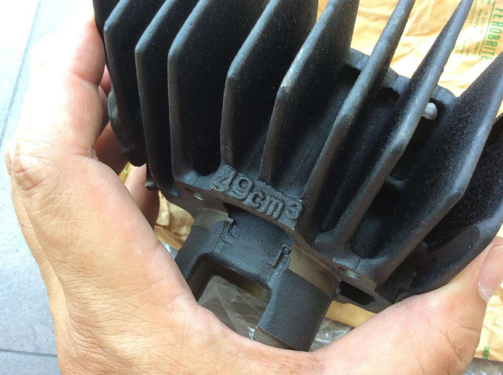 HONDA PA50 PX50 SCOOTER MOPED CYLINDER NOS 12100-197-610 - Fresh Stock Dated February 2026