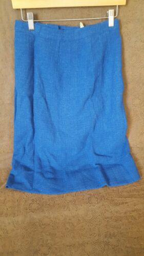 vintage 1950's tweed skirt blue Da Vidow - Fresh Stock Dated February 2026
