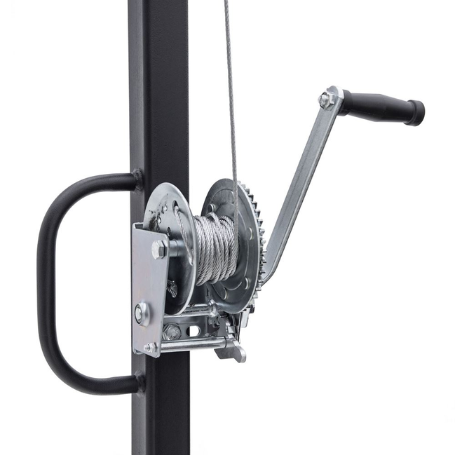 Kill Shot 500 lb. Capacity Deluxe Hitch-Mounted Deer Hoist with Swivel & Gambrel - Fresh Stock Dated December 2025
