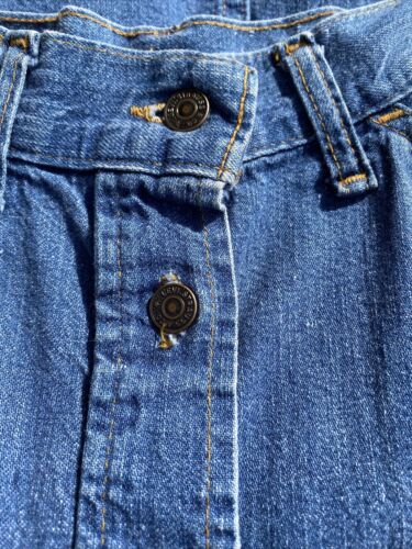 Vintage 70’s Levi Orange Tab Maxi Denim Skirt - Fresh Stock Dated February 2026