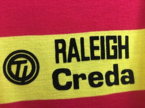 M Vintage UNUSED RALEIGH Ti CREDA Campagnolo WOOL Cycling TEAM Jersey BELGIUM - Fresh Stock Dated December 2025