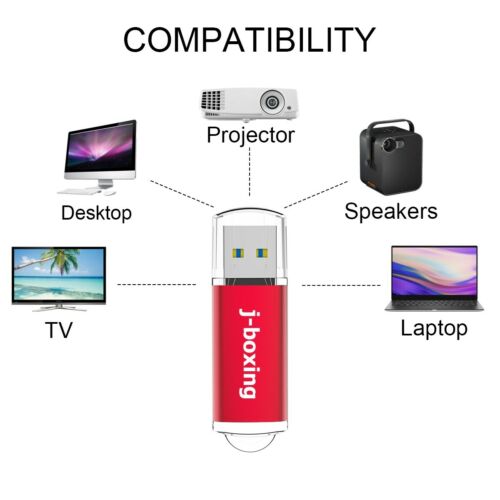 5X 64GB USB 3.0 Flash Stick USB Memory Stick Jump Drive for Computer Mac Tablets - Fresh Stock Dated February 2026