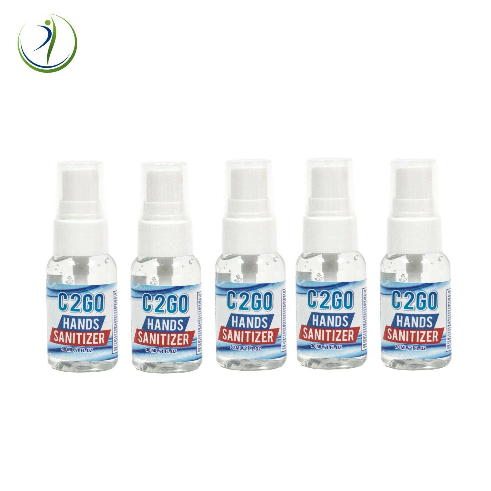 20 Hand Sanitizer 70% Alcohol Gel Disinfectant Cleaner Antimicrobial Pump Spray - Fresh Stock Dated February 2026