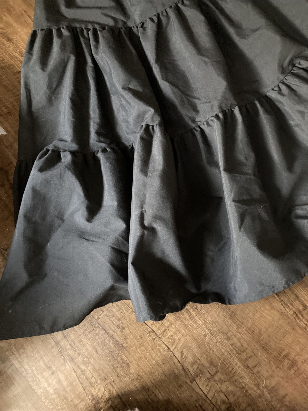 Vintage Women’s Cotton Ruffled Square Dance Style Skirt - Fresh Stock Dated March 2026