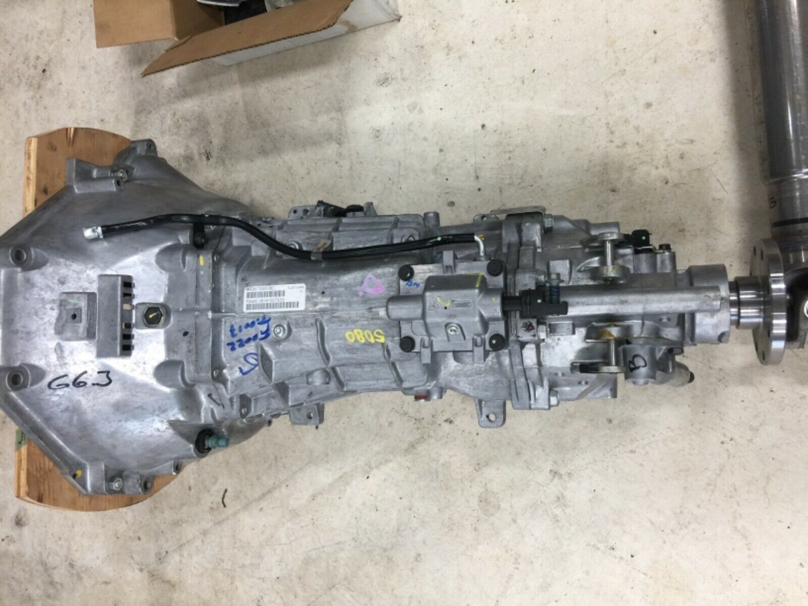 Mustang GT500 Transmission Tremec TR6060 6-Speed w/ Clutch Driveshaft 800 Miles - Fresh Stock Dated December 2025