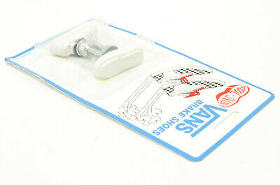 Kool Stop bicycle bike Vans BMX THREADED brake pads WHITE (PAIR) *MADE IN USA* - Fresh Stock Dated February 2026