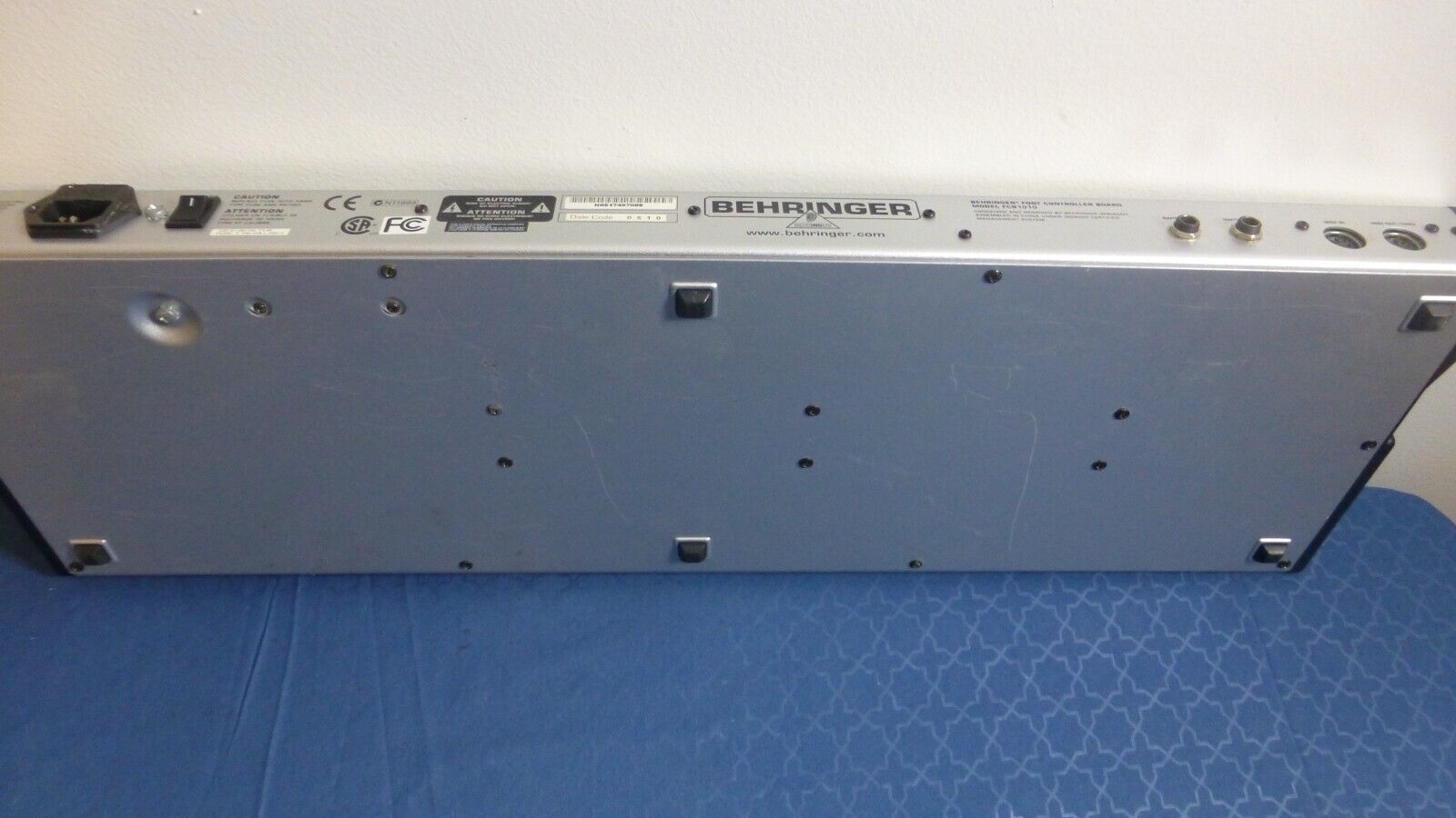 Behringer FCB1010 MIDI Foot Controller with 2 Expression Pedals  MIDI Function - Fresh Stock Dated February 2026