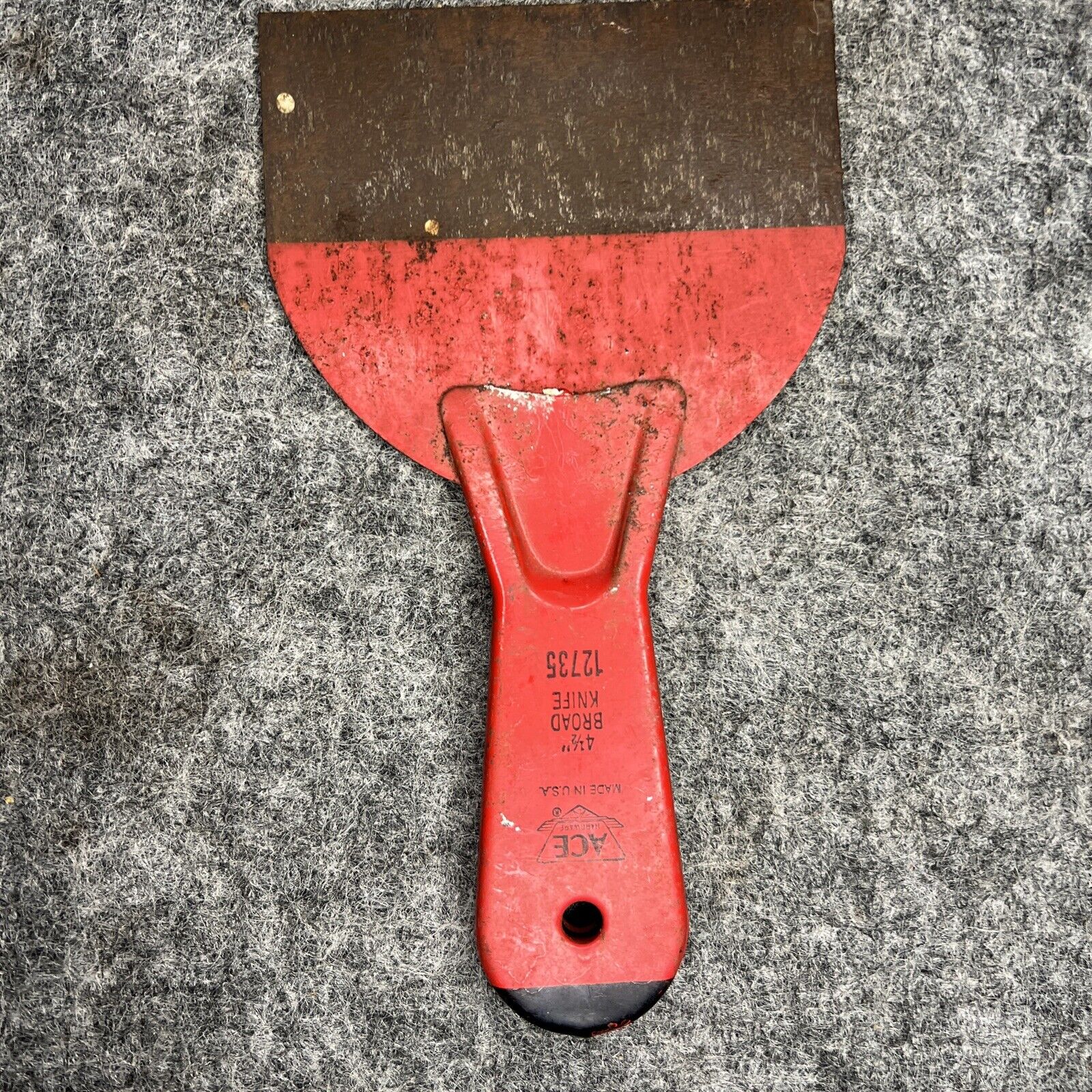 Vintage 2 Piece Ace Hardware Metal Putty Knife Set 4 1/2” & 6” - USA - Fresh Stock Dated February 2026