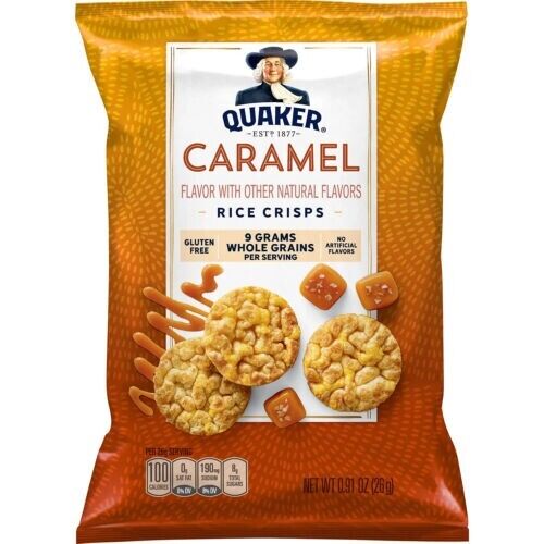 Quaker Rice Crisps Variety Pack (36 pk.) - Fresh Stock Dated February 2026