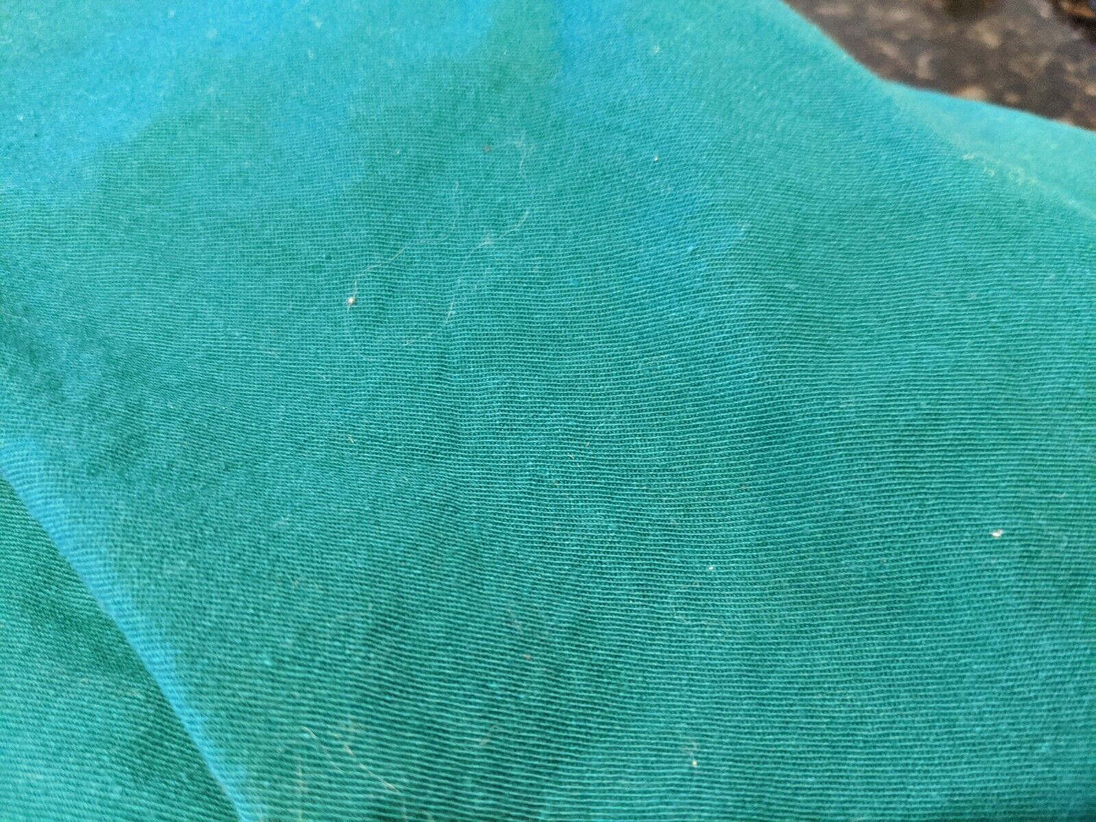 Vintage 80s ESPRIT Cotton Skirt 11/12 Midi Forest Green Flare Pleated Pockets - Fresh Stock Dated March 2026