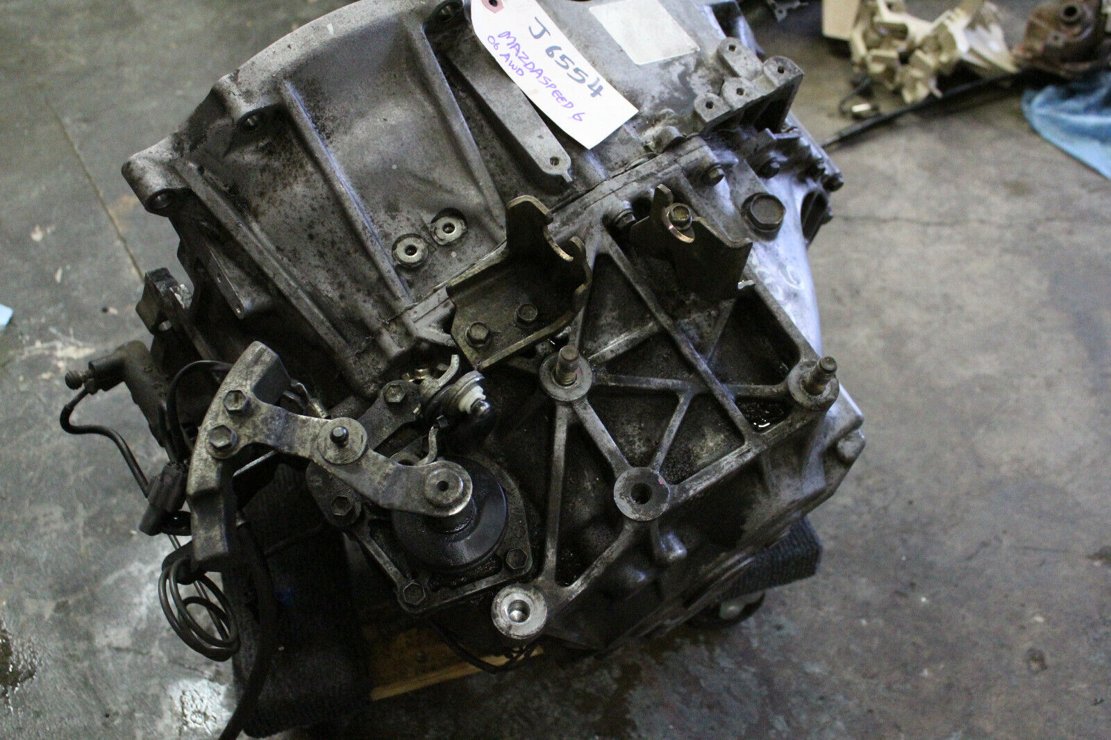 2006-2007 MAZDA MAZDASPEED 6 2.3L AWD TURBO MANUAL 6 SPEED TRANSMISSION J6554 - Fresh Stock Dated February 2026