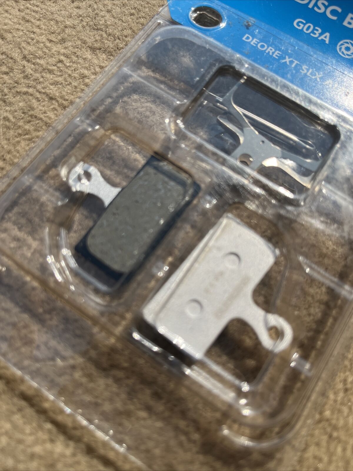 Shimano Disc Brake Pads deore xt slx alfine go3a resin with spring new - Fresh Stock Dated February 2026
