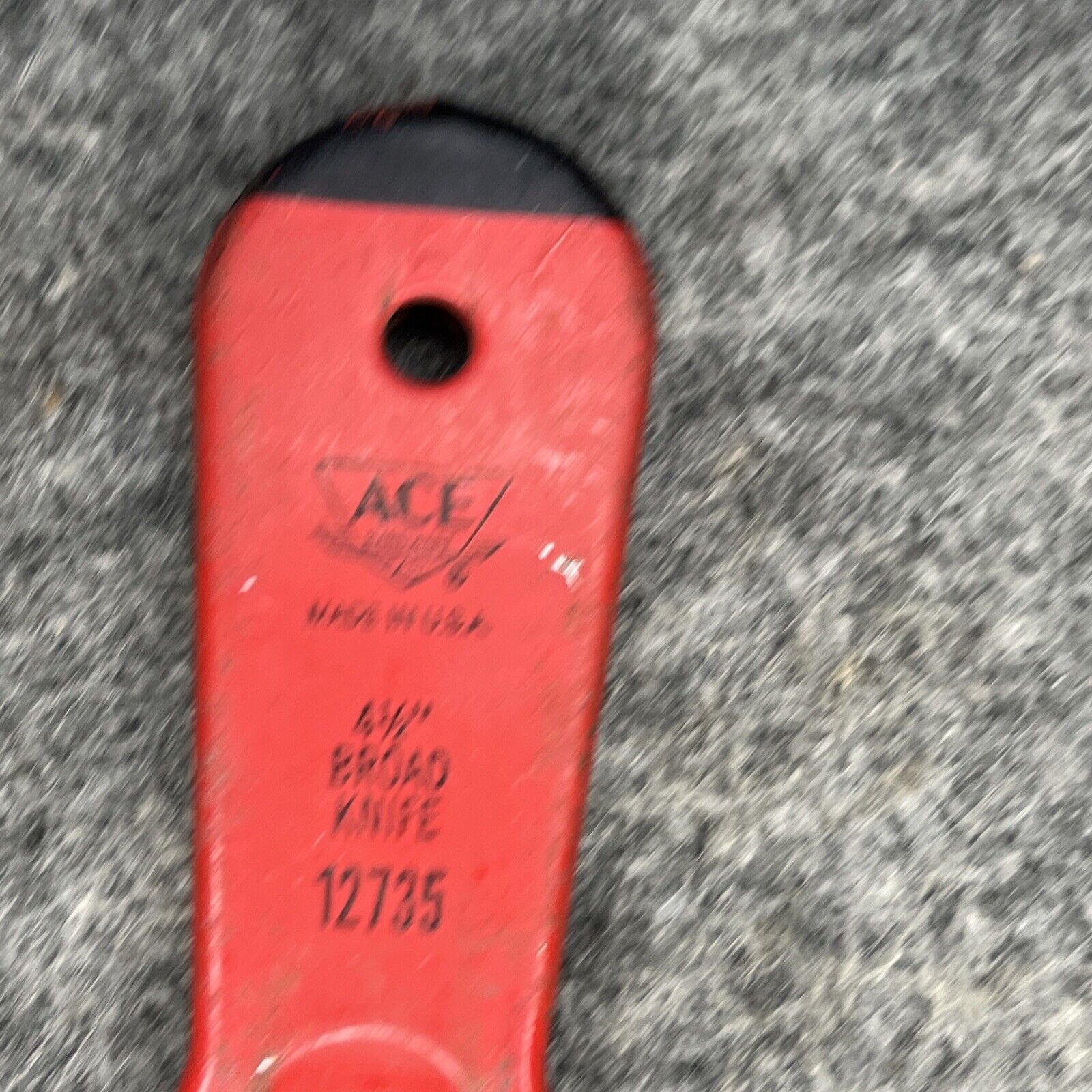 Vintage 2 Piece Ace Hardware Metal Putty Knife Set 4 1/2” & 6” - USA - Fresh Stock Dated February 2026