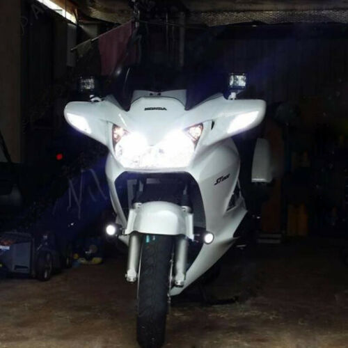 For 2002-14 Honda ST1300 Dual-color White&Yellow LED Bulbs Turn Signal Light Kit - Fresh Stock Dated February 2026