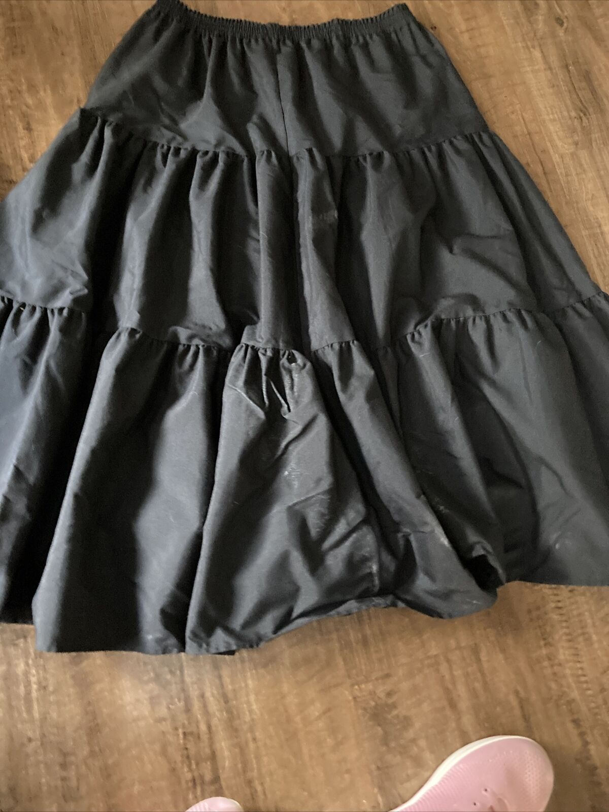 Vintage Women’s Cotton Ruffled Square Dance Style Skirt - Fresh Stock Dated March 2026