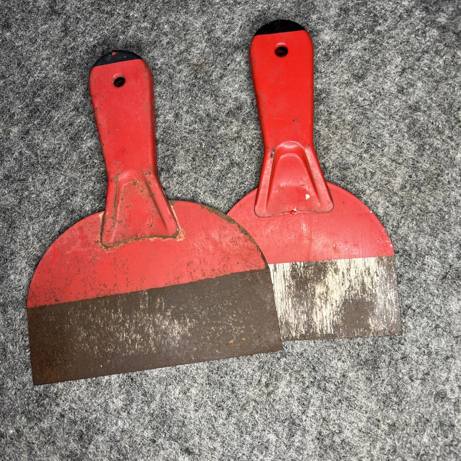 Vintage 2 Piece Ace Hardware Metal Putty Knife Set 4 1/2” & 6” - USA - Fresh Stock Dated February 2026