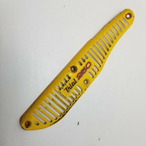 1974 Yamaha TY250 ty 250 Exhaust Heat Shield Cover Guard - Fresh Stock Dated February 2026