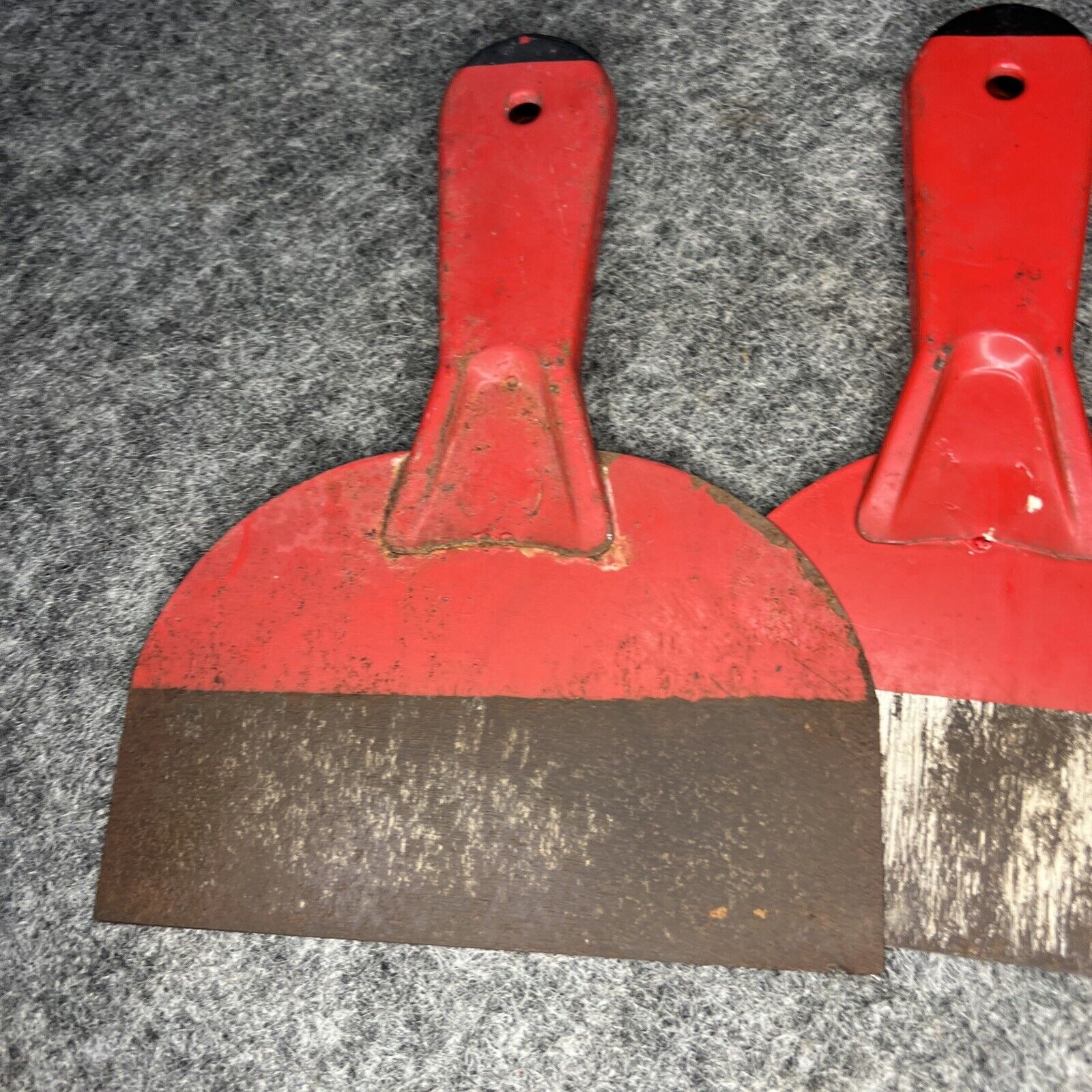 Vintage 2 Piece Ace Hardware Metal Putty Knife Set 4 1/2” & 6” - USA - Fresh Stock Dated February 2026
