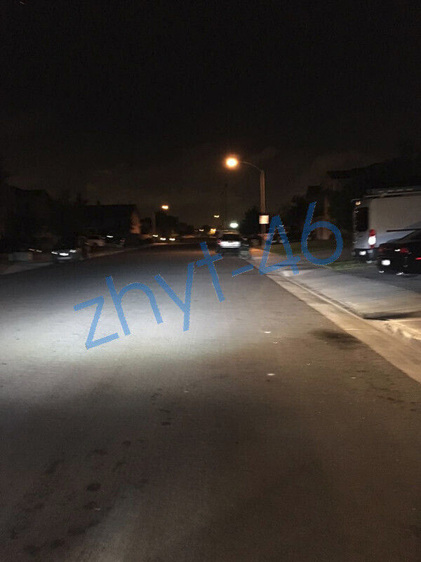 For Suzuki GSXR600 GSXR750 GSXR1000 Kawasaki Ninja LED Headlight H4 9003 Bulbs - Fresh Stock Dated February 2026