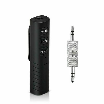 Bluetooth Receiver 3.5mm Plug Portable Wireless Audio Adapter Car AUX w/ Clip - Fresh Stock Dated February 2026