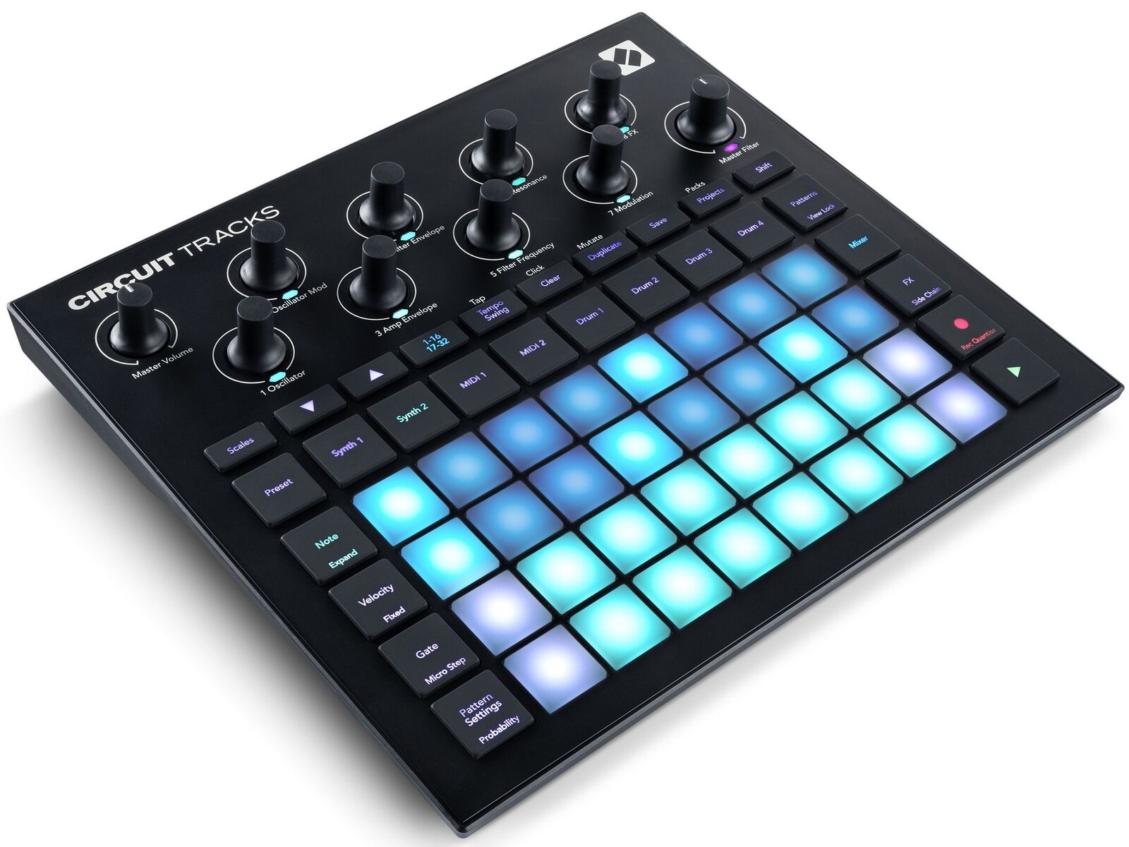 Novation Circuit Tracks MIDI USB Rechargeable Groovebox w/Synths/Sequencer+Mic - Fresh Stock Dated February 2026