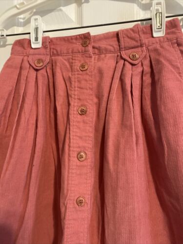 Koret Pink Corduroy Maxi Skirt Size 12 Vintage - Fresh Stock Dated February 2026