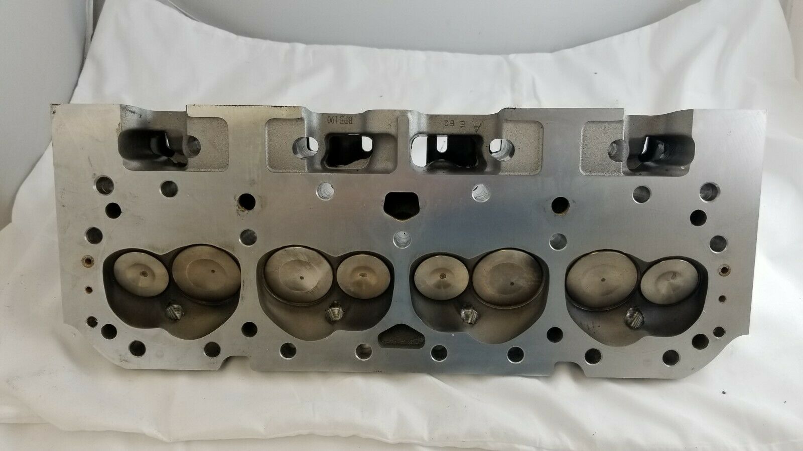 Used - SB Chevy Aluminum Cylinder Head - 195cc - Assembled (Sold as Pair) H8002K - Fresh Stock Dated February 2026