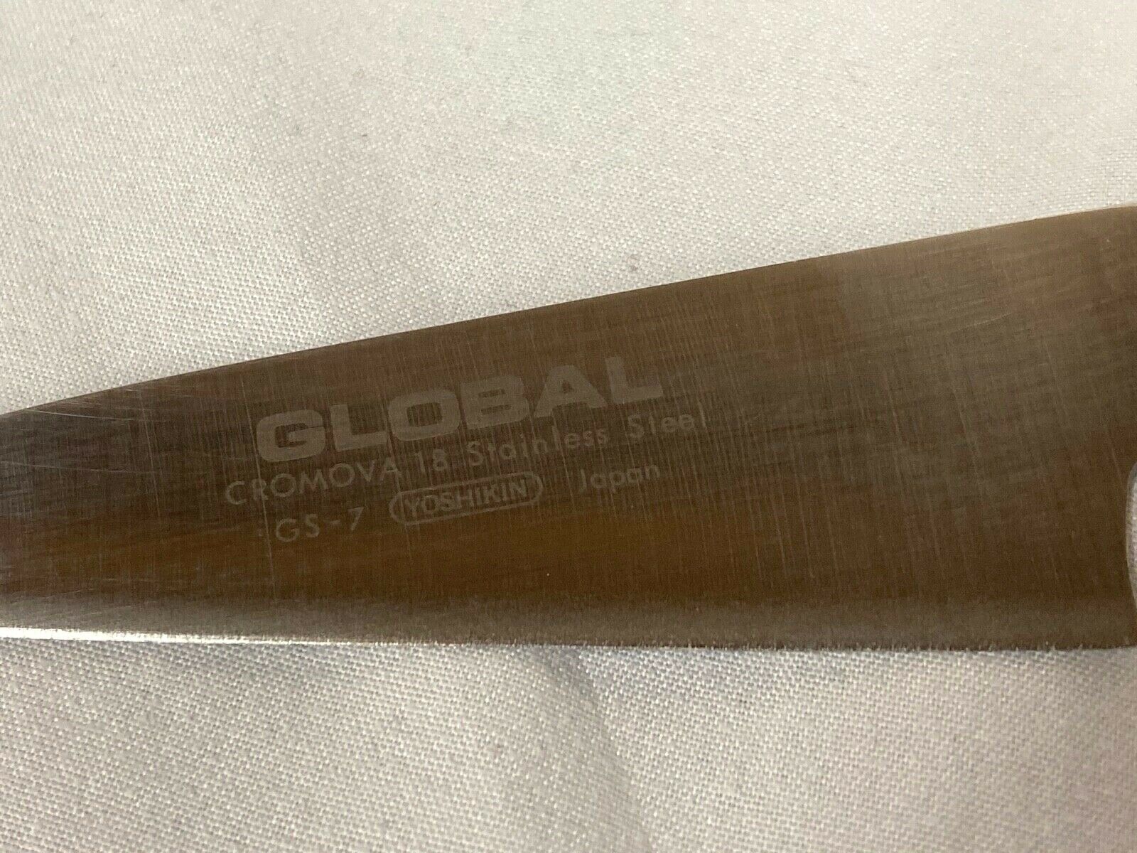 Global GS-7 Yoshikin Japan Cromova 18 Stainless Steel 3.5