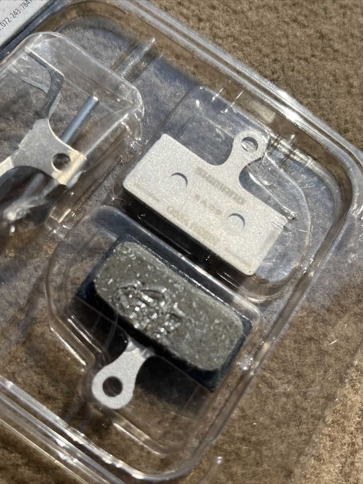 Shimano Disc Brake Pads deore xt slx alfine go3a resin with spring new - Fresh Stock Dated February 2026